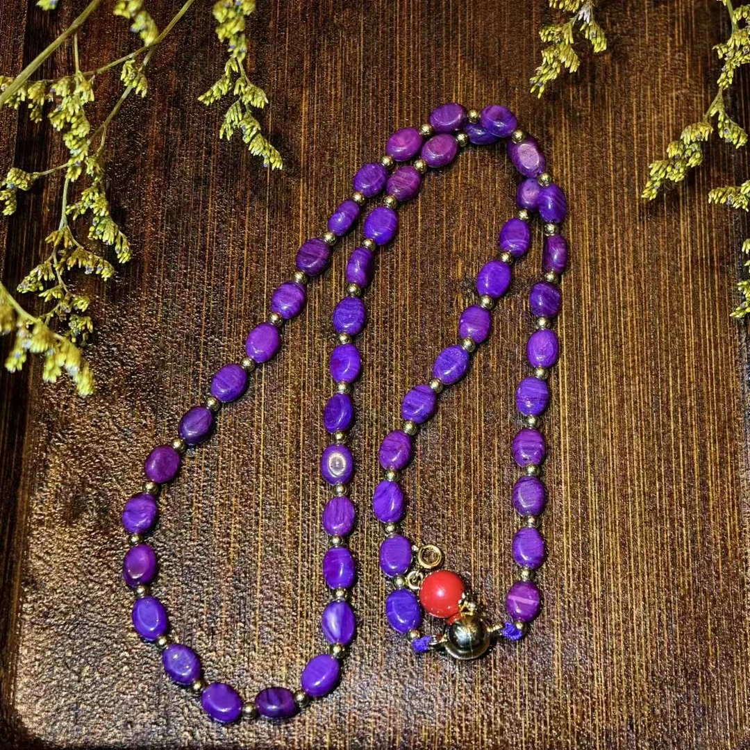 SJL扁珠项链24-385