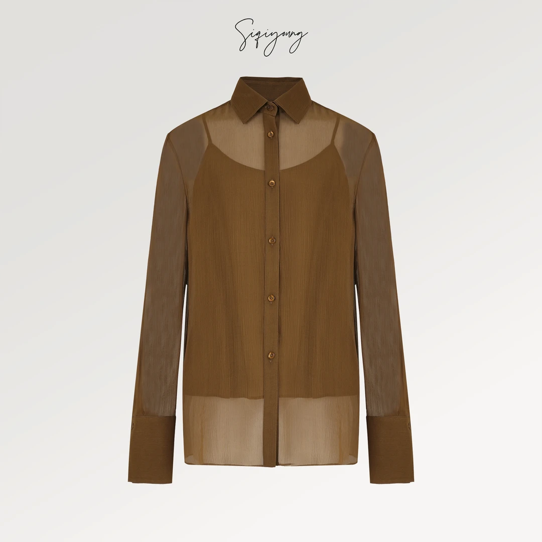 SIQIYOUNG【Maggie精选】阿布扎比-真丝衬衣