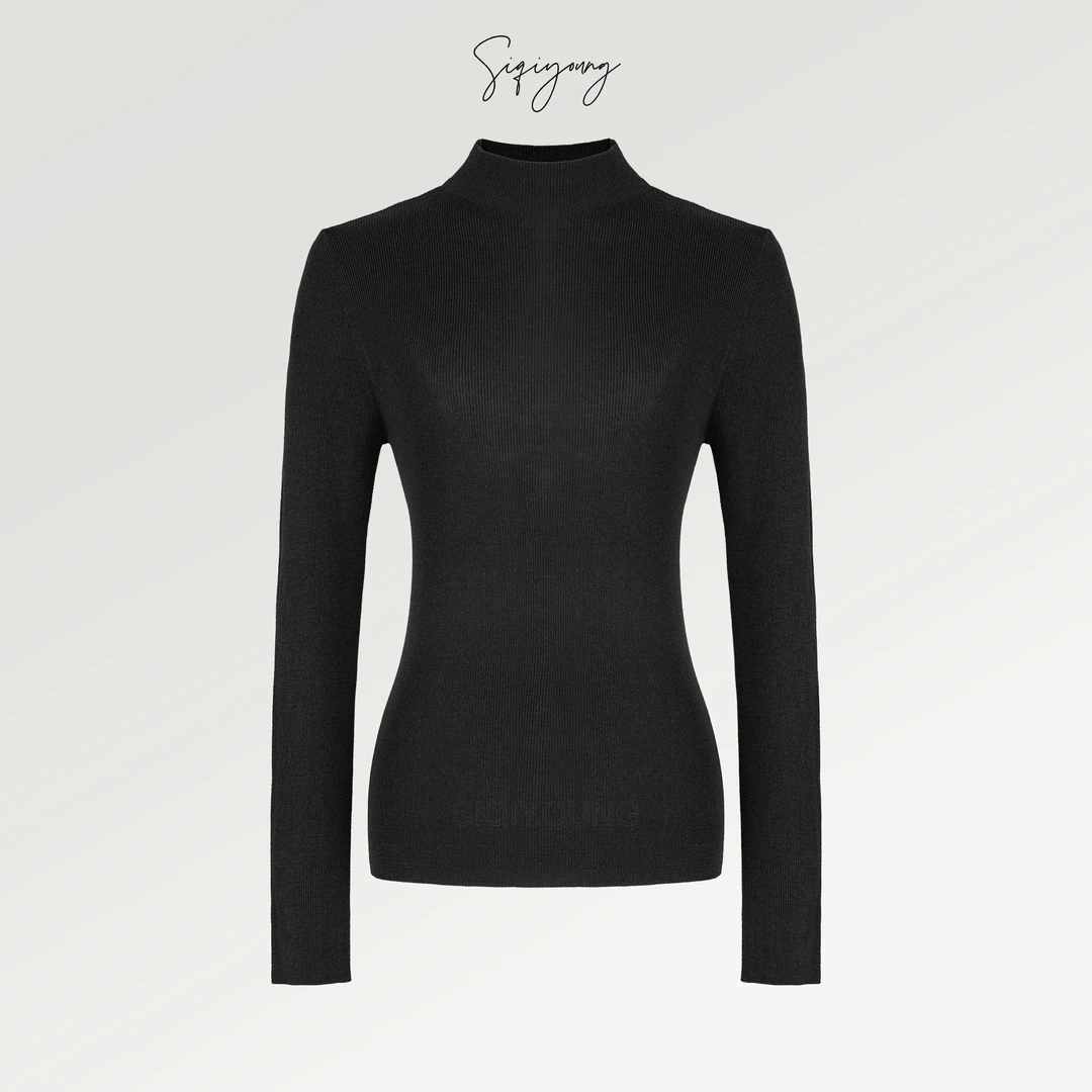 SIQIYOUNG【Maggie精选】舒适打底长袖毛衣