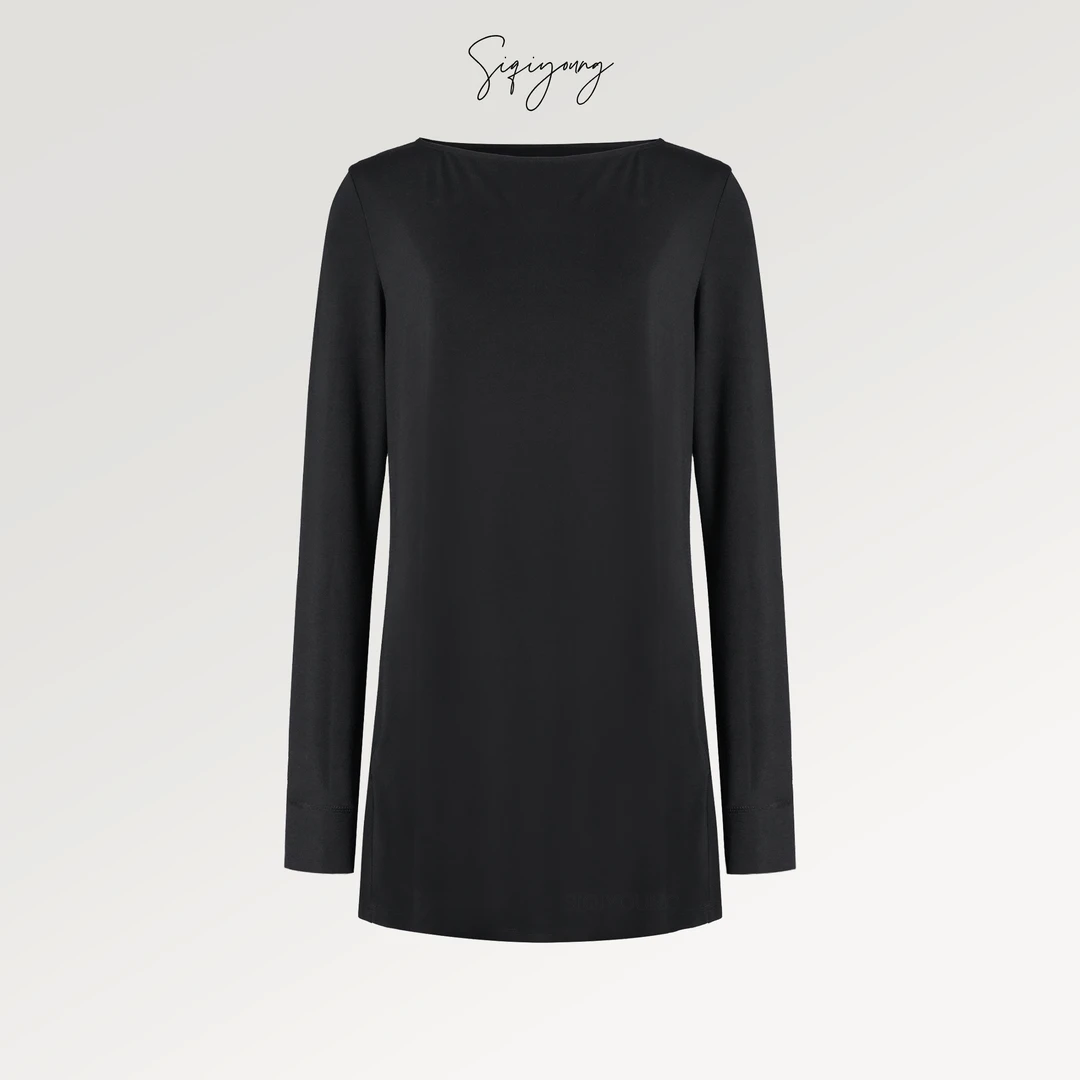 SIQIYOUNG【Maggie精选】老粉必入-圆领弹力T恤