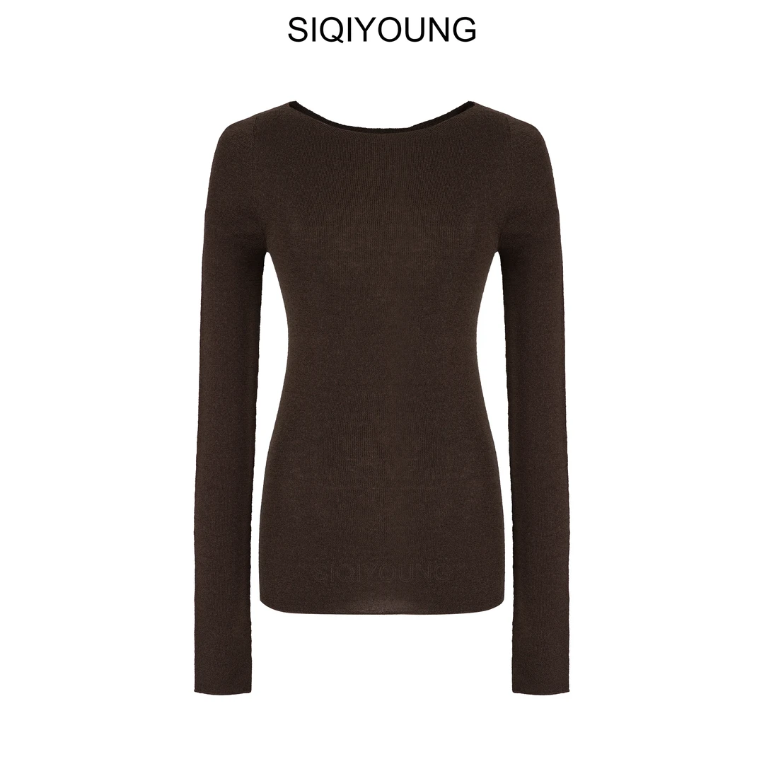 SIQIYOUNG【Maggie精选】羊毛打底衫