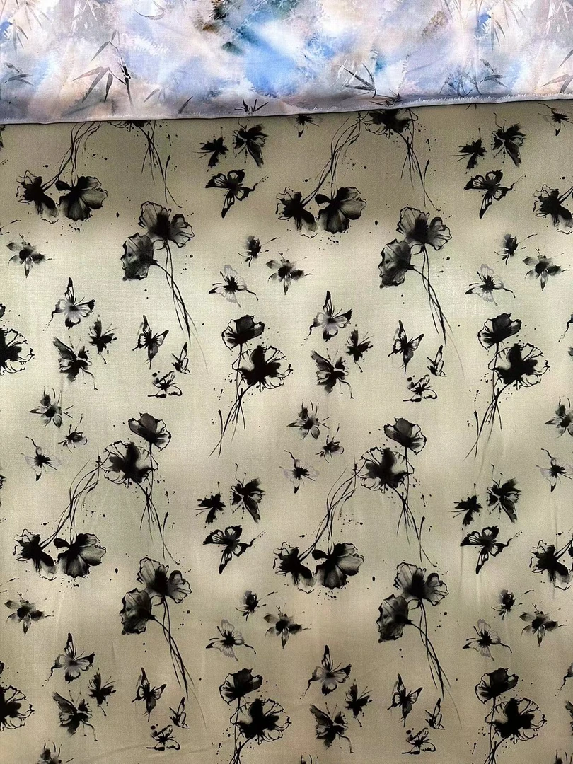 绫罗绸缎  纯色绸缎  以直播间颜色为准 蝴蝶