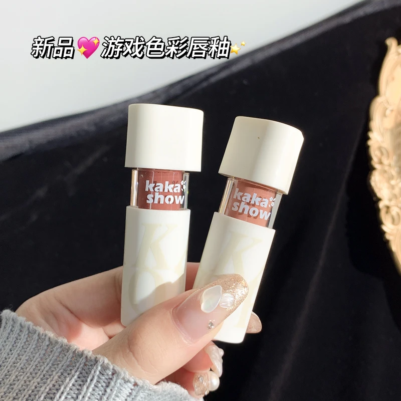 新品!!游戏色彩唇釉适合亚洲宝宝的原色解放平价雾感口红躁动秋冬