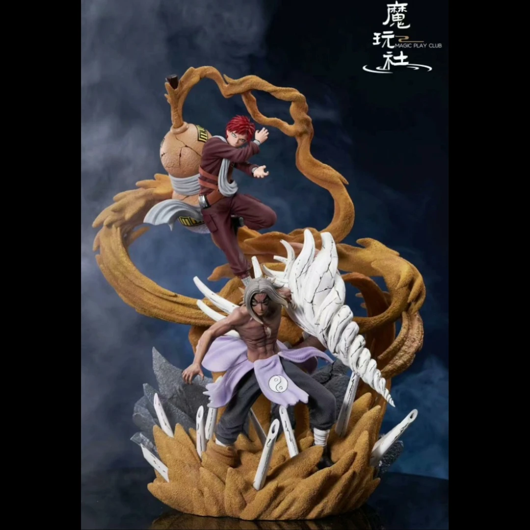 意向卡 魔玩社 我爱罗&君麻吕 火影忍者 原模雕像GK模型现货到付
