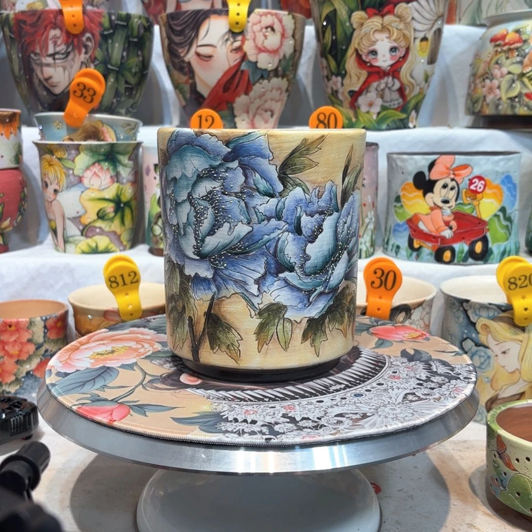 紫砂花盆手工花盆默认微瑕13/16