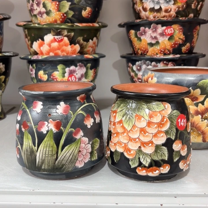 紫砂花盆手工花盆默认微瑕10/12