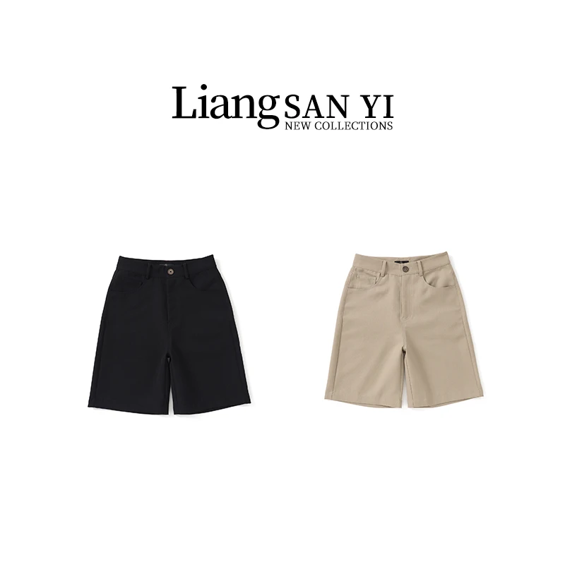 唐小泥 BAI搭休闲通勤短裤ZY22-SK8-3-1