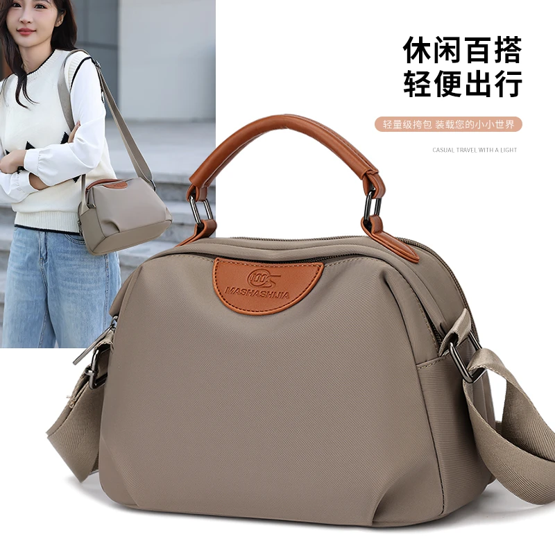 时尚小方包防水牛津布小众休闲单肩斜挎包洋气手提女包女生女款