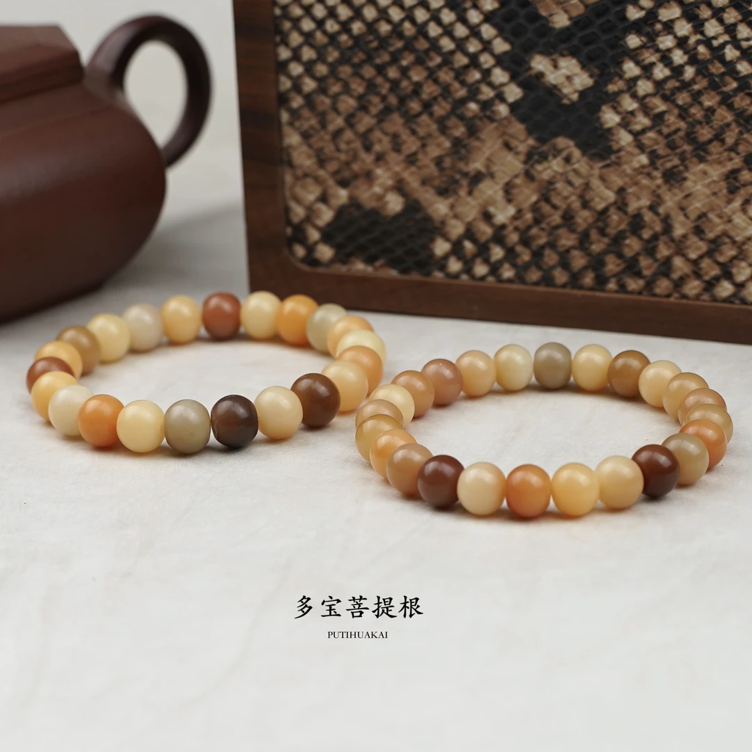 【多宝菩提根单圈】原生态手串精品文玩好物（多样性发货发其一）