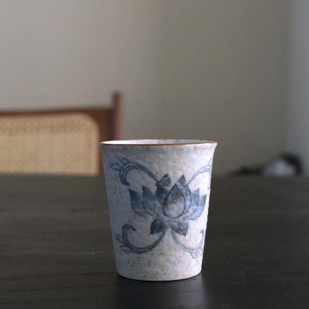 【云长】荷花直口闻香杯