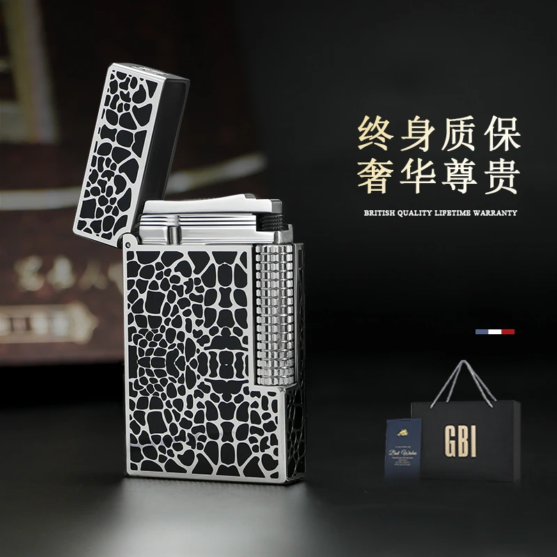 GBI英国大船原装朗声创意打火机【幻影迷踪】奢华五面精雕送男友