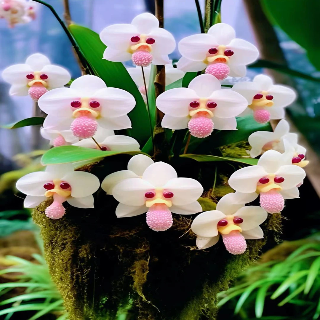 猴面兰花花种子植物花苗花种籽子四季播种易开花花卉花籽庭院阳台