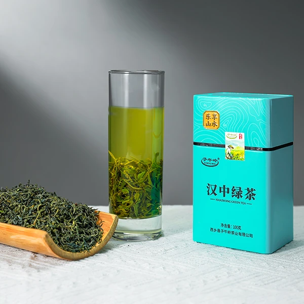 子午岭〈一级〉2025年汉中绿茶西乡炒青香气浓郁滋味醇厚