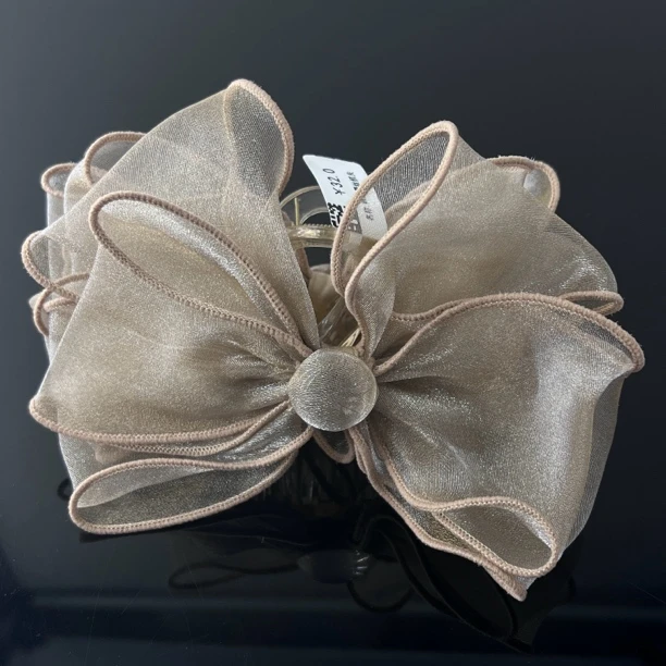 11厘米【蕾丝大抓夹】轻奢时尚百搭简约韩版优雅抓夹发夹发饰