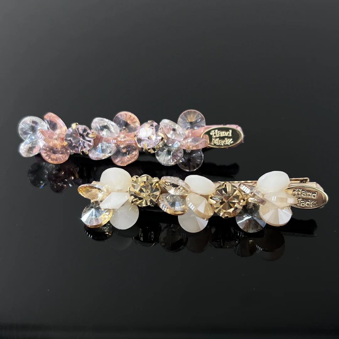 【手工鸭嘴夹】边夹发饰百搭鸭夹饰品时尚纯手工精细重工