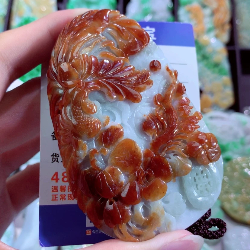 【闪购商品】翡翠颈饰未镶嵌挂件