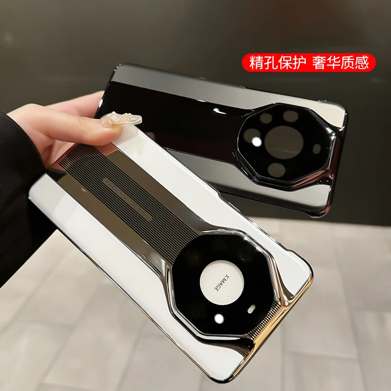 秒变保时捷电镀防摔适用于华为mate60pro/50/40/30手机壳奢华高档