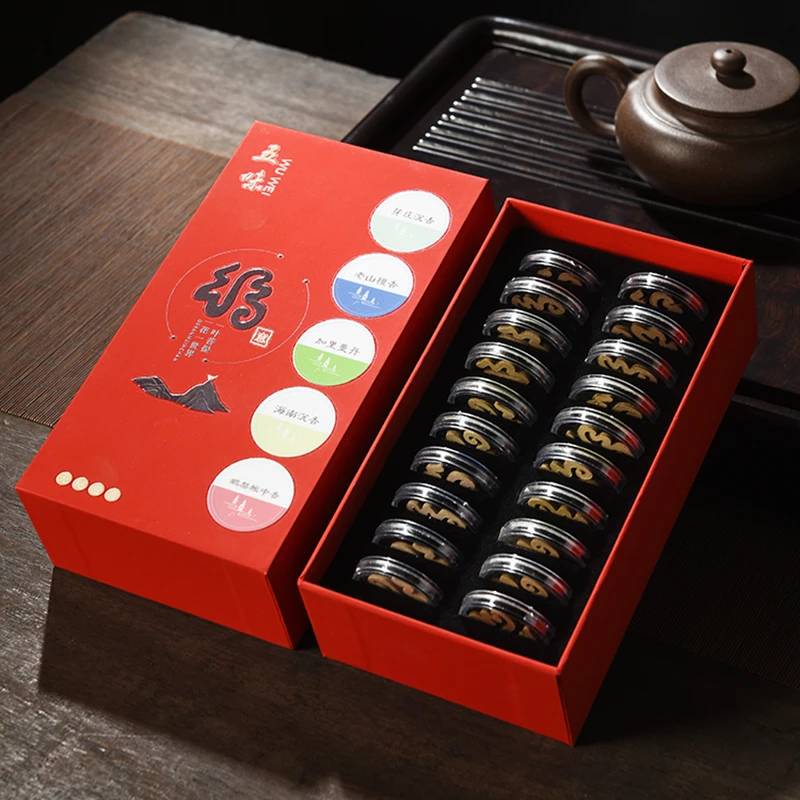 【大盘装】鹅梨帐中香盘香芽庄无粘粉海南沉香原木熏香家用室内檀香