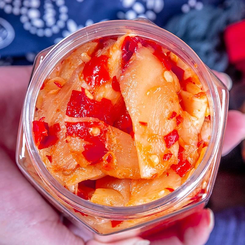 自制酸辣生姜即食嫩姜泡仔姜老坛泡菜泡生姜腌制泡子姜下饭菜笋1g