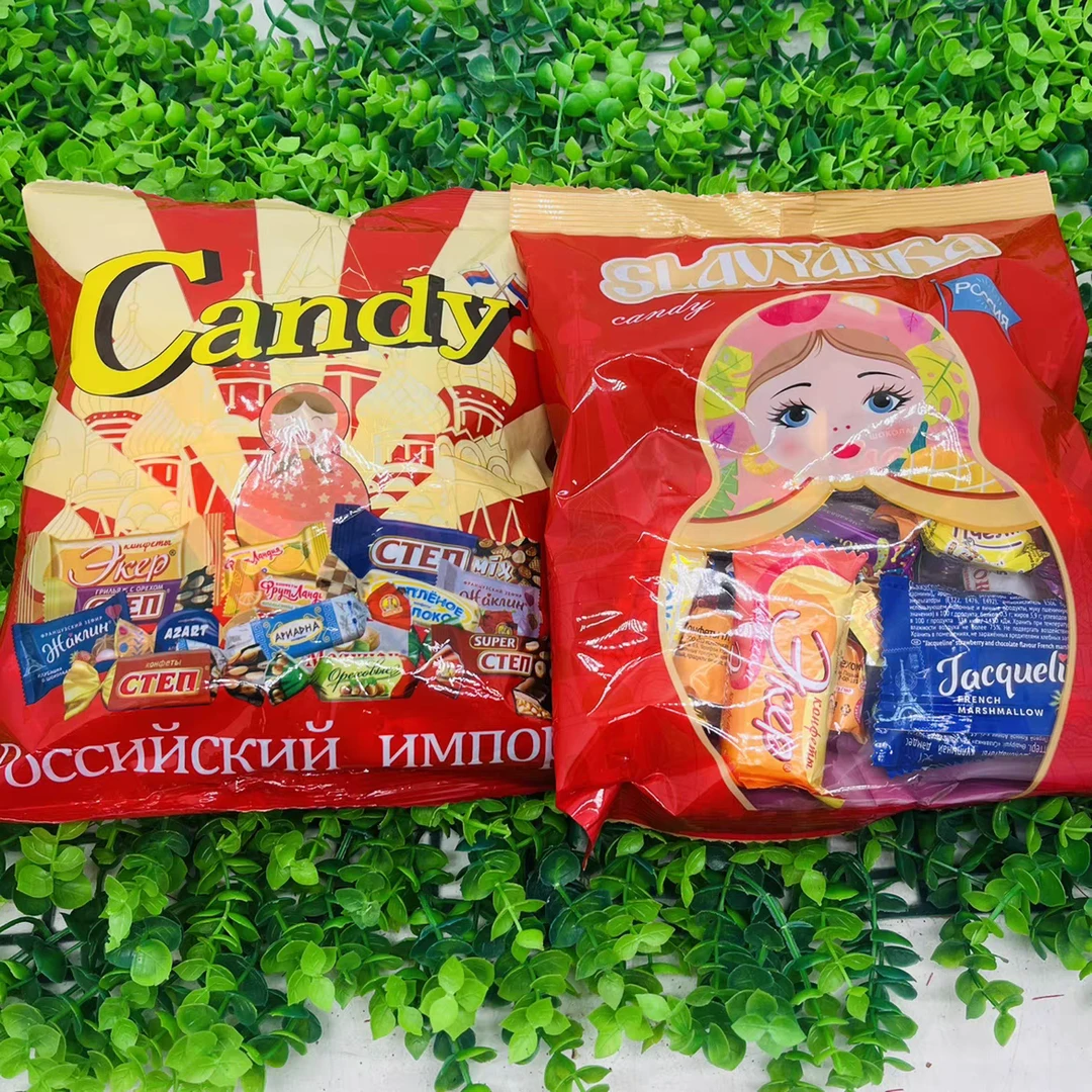 俄罗斯进口趣卡多高端混合巧克力混装糖果 新年圣诞 喜糖礼品