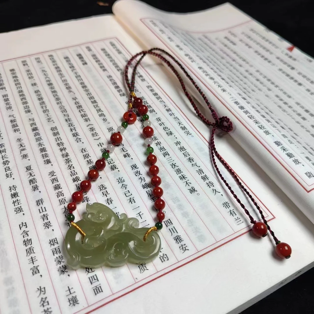 左边珠宝丨和田玉项链(C370)(多样性发)