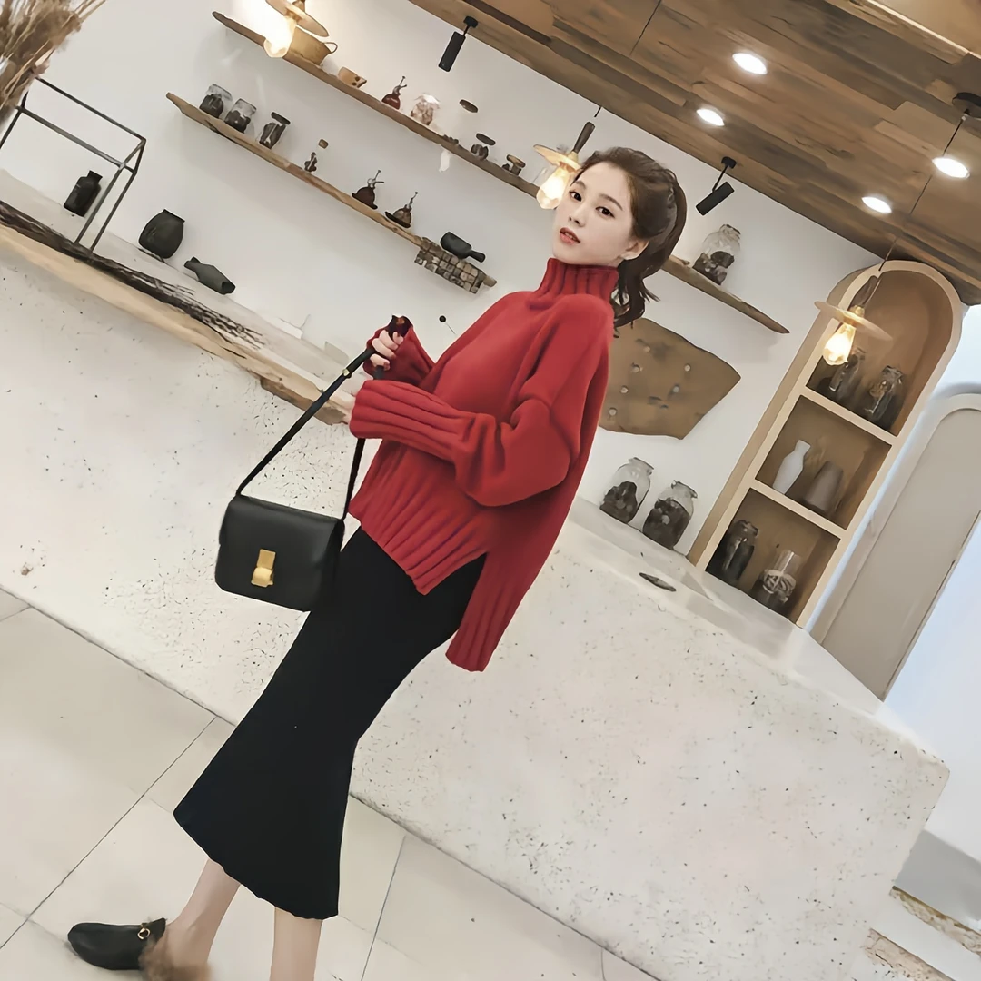 【101-150】针织半身裙大摆裙直筒裙（直播链接）