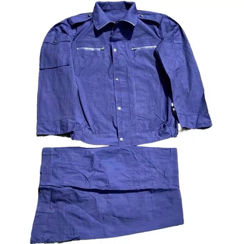 【海夏训服】正品老货夏季工作服结实耐磨套装带补丁舒适凉爽套装