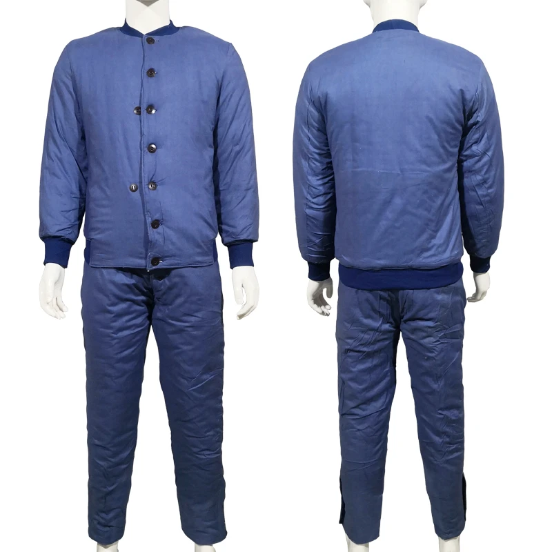 【海蓝棉衣裤】正品老货库存海棉衣裤套装保暖御寒棉花填充棉裤