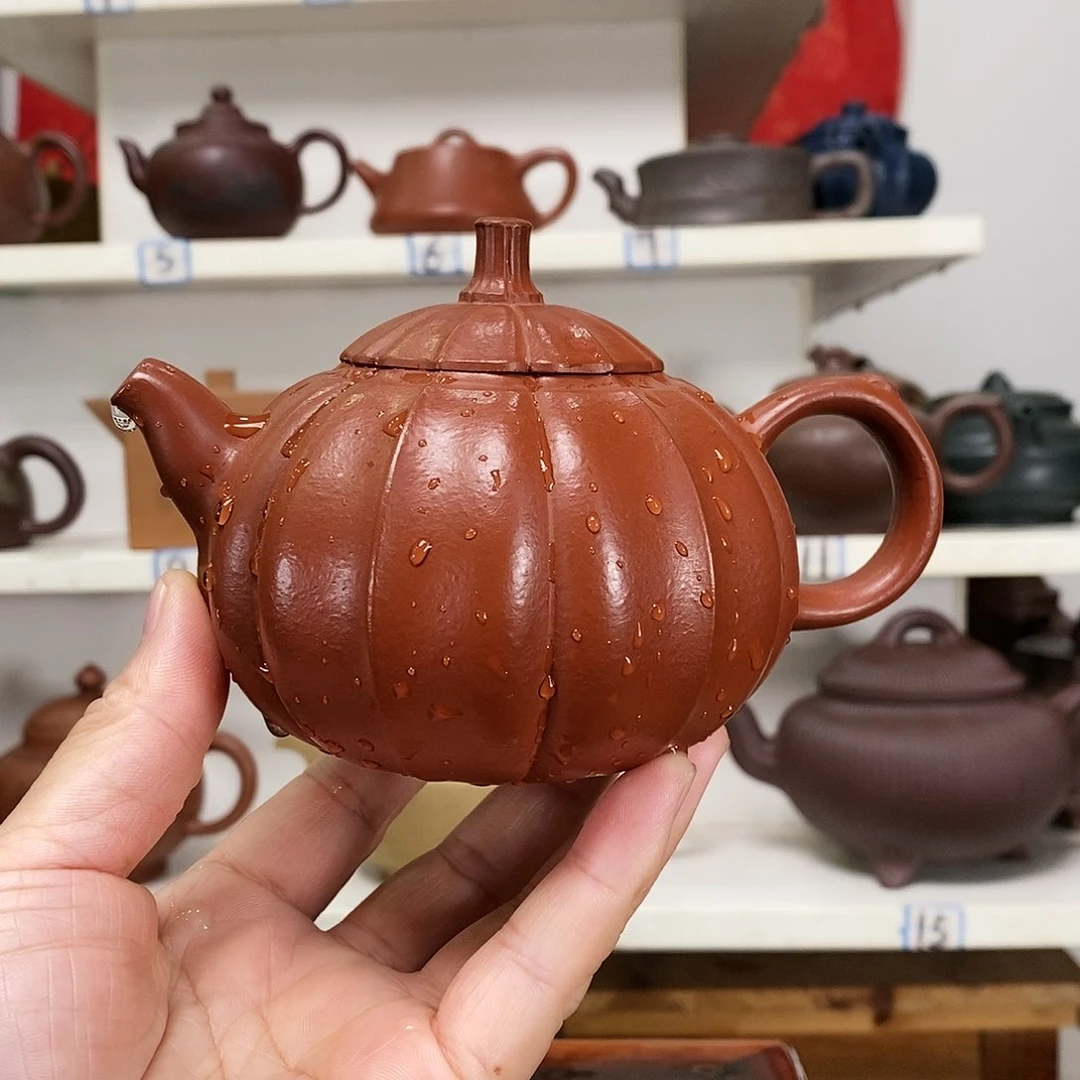 紫砂茶壶全手工制作的