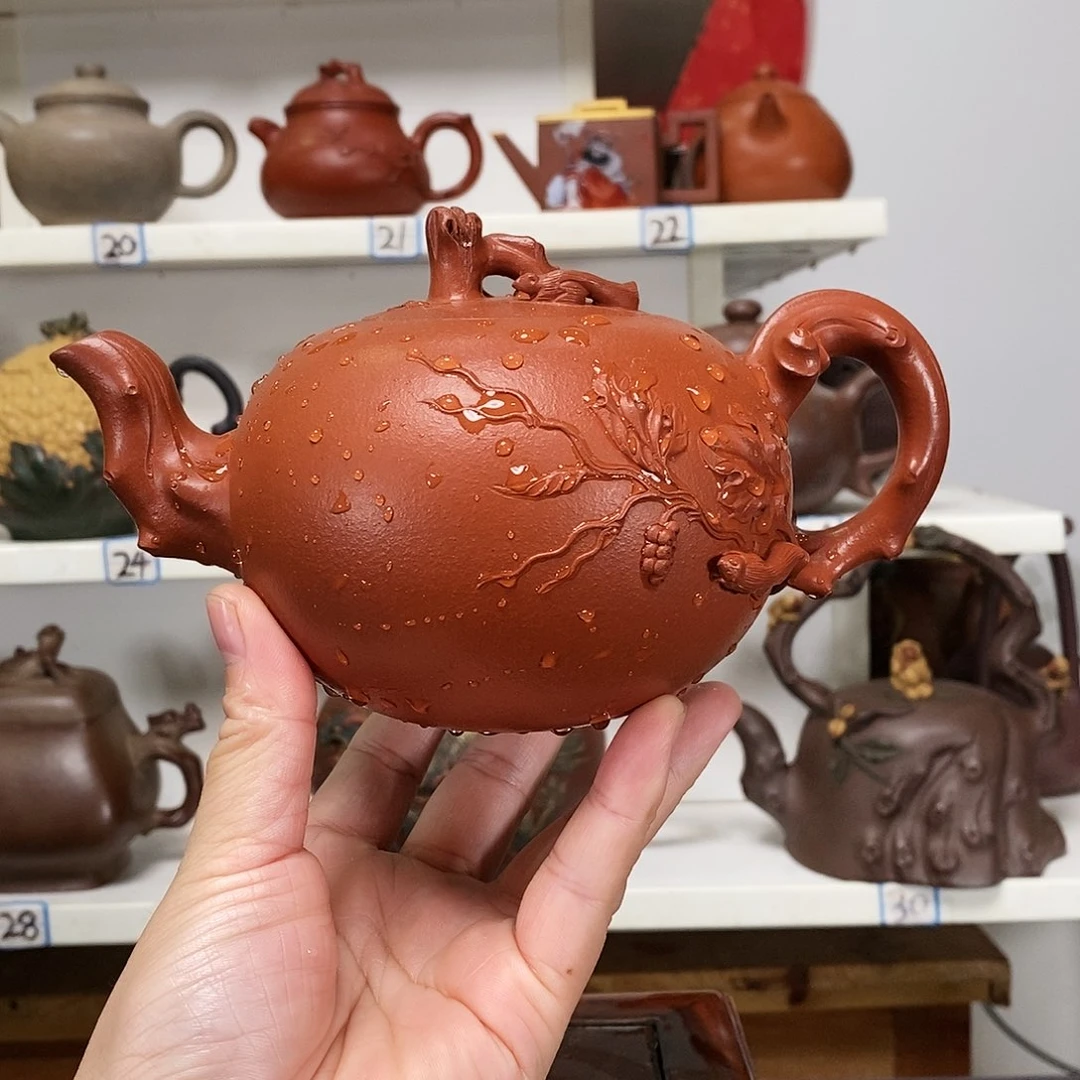 紫砂茶壶全手工制作