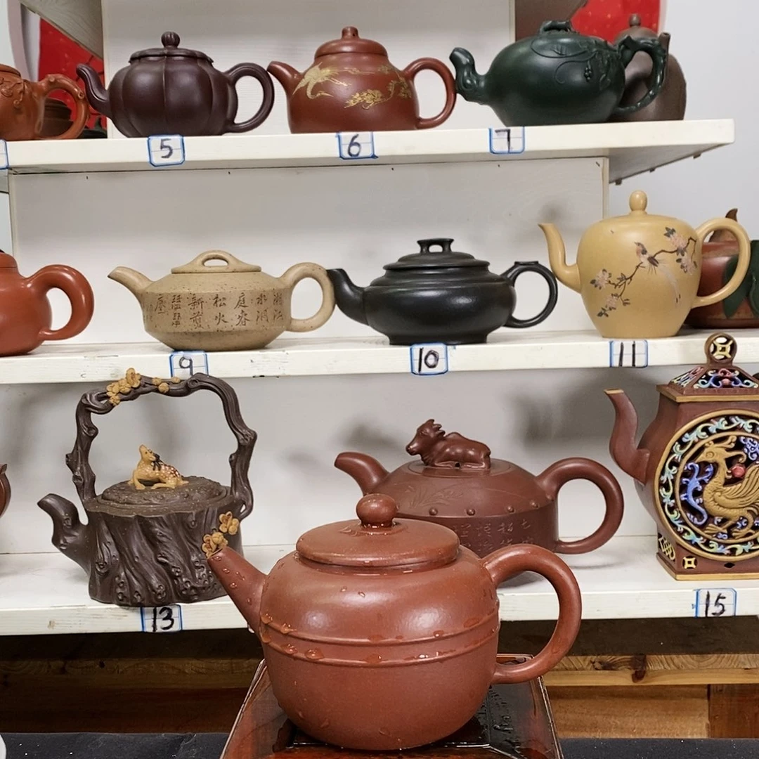 紫砂茶壶全手工制作