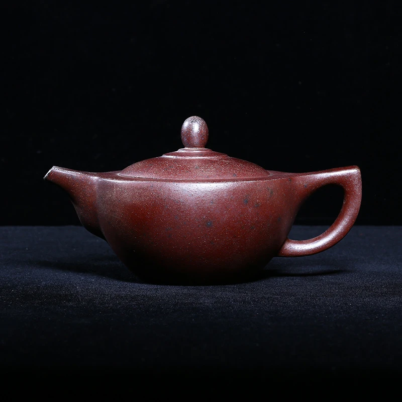 回流老壶紫砂一厂龙窑柴烧窑变7孔350c笠帽壶