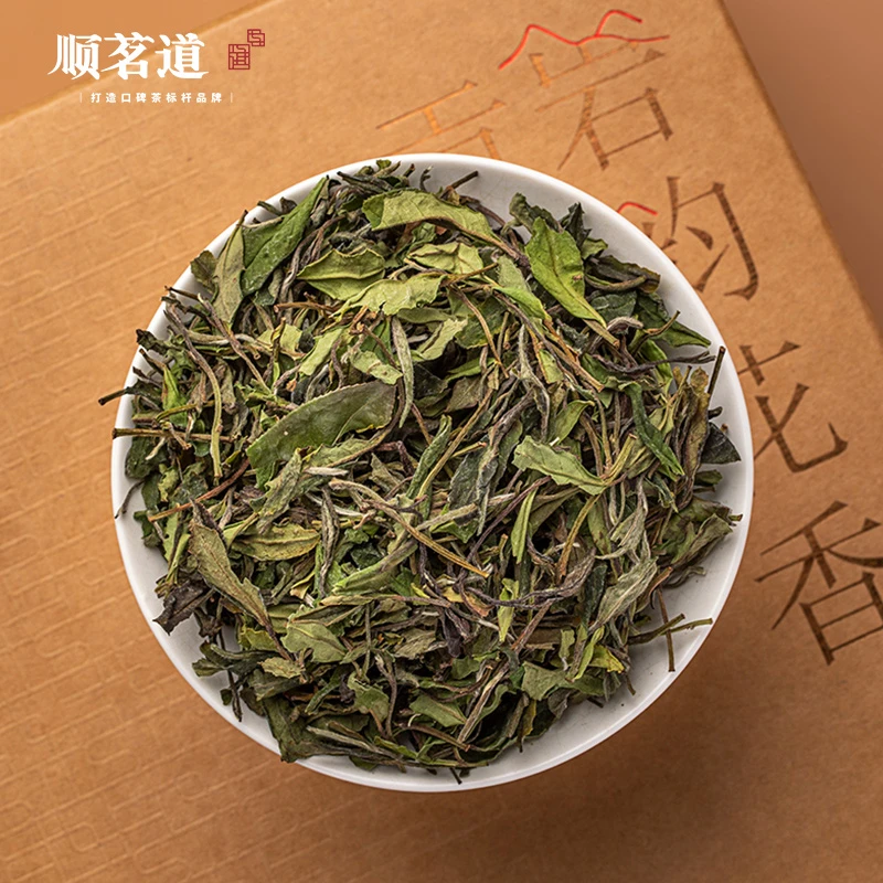 顺茗道 岩韵花香 2023年贡眉菜茶小白独特品种香纯正福鼎白茶