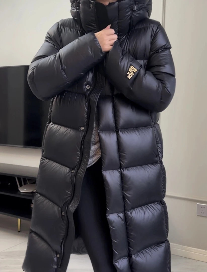 黑金男女大长款过膝行走的大棉被保暖效果无敌