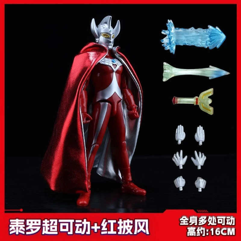 正版超可动泰罗奥特曼手办模玩终极闪耀赛罗亚刻迪迦捷德SHF玩具