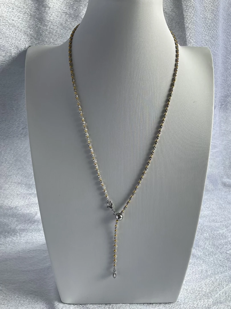 S925银意大利砖石链爆闪百搭款