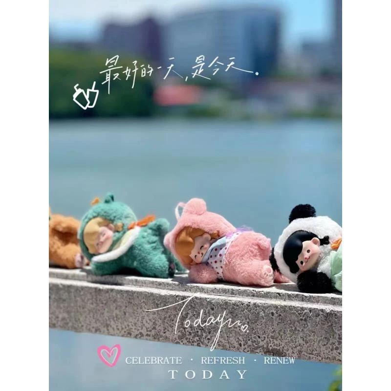 【拆盒】Fluffy梦想家毛绒系列_宁宁潮玩摆件盲盒