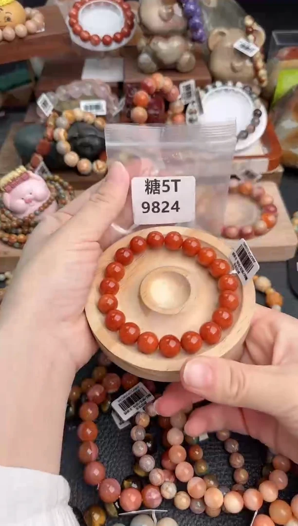 【闪购商品】石英质玉手链未镶嵌5T9824