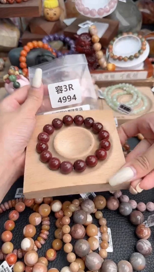 【闪购商品】石英质玉手链未镶嵌3R4994