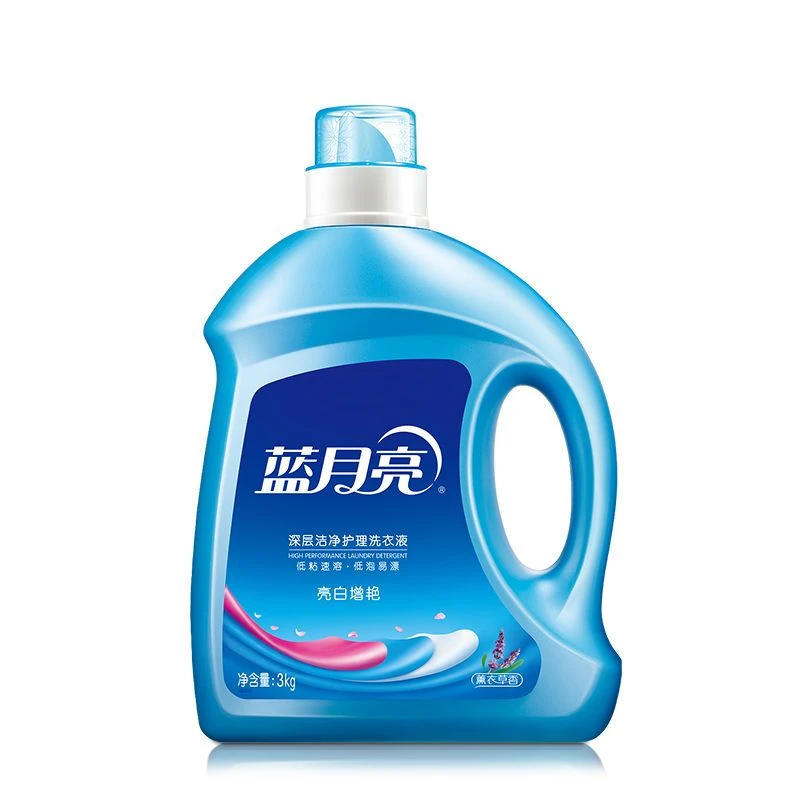 【半吨优选】蓝1洗衣液大瓶套装深层洁净官方正品家用速溶亮白