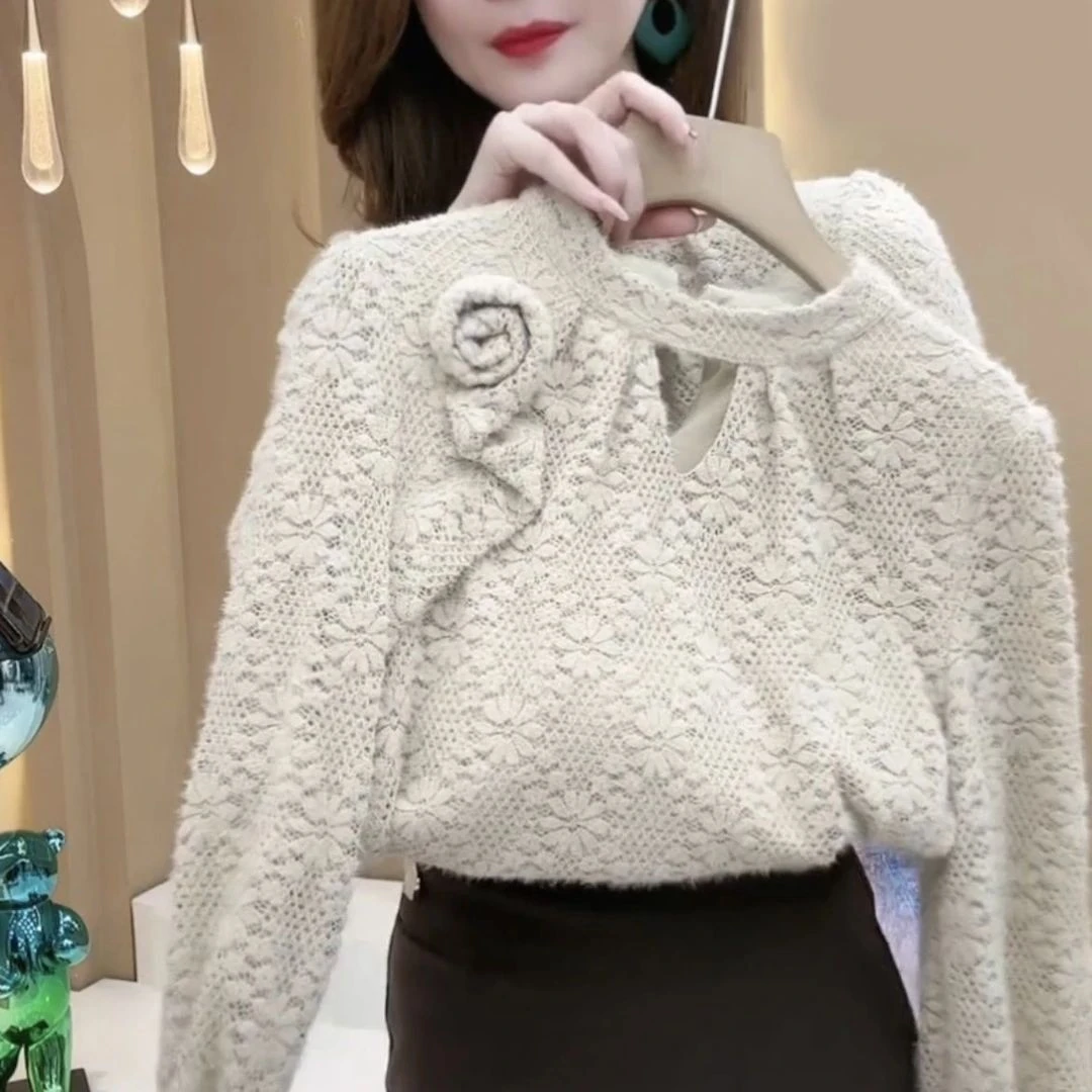 衬衫女秋冬2024新款时尚百搭加绒加厚打底别致设计感减龄长袖上衣