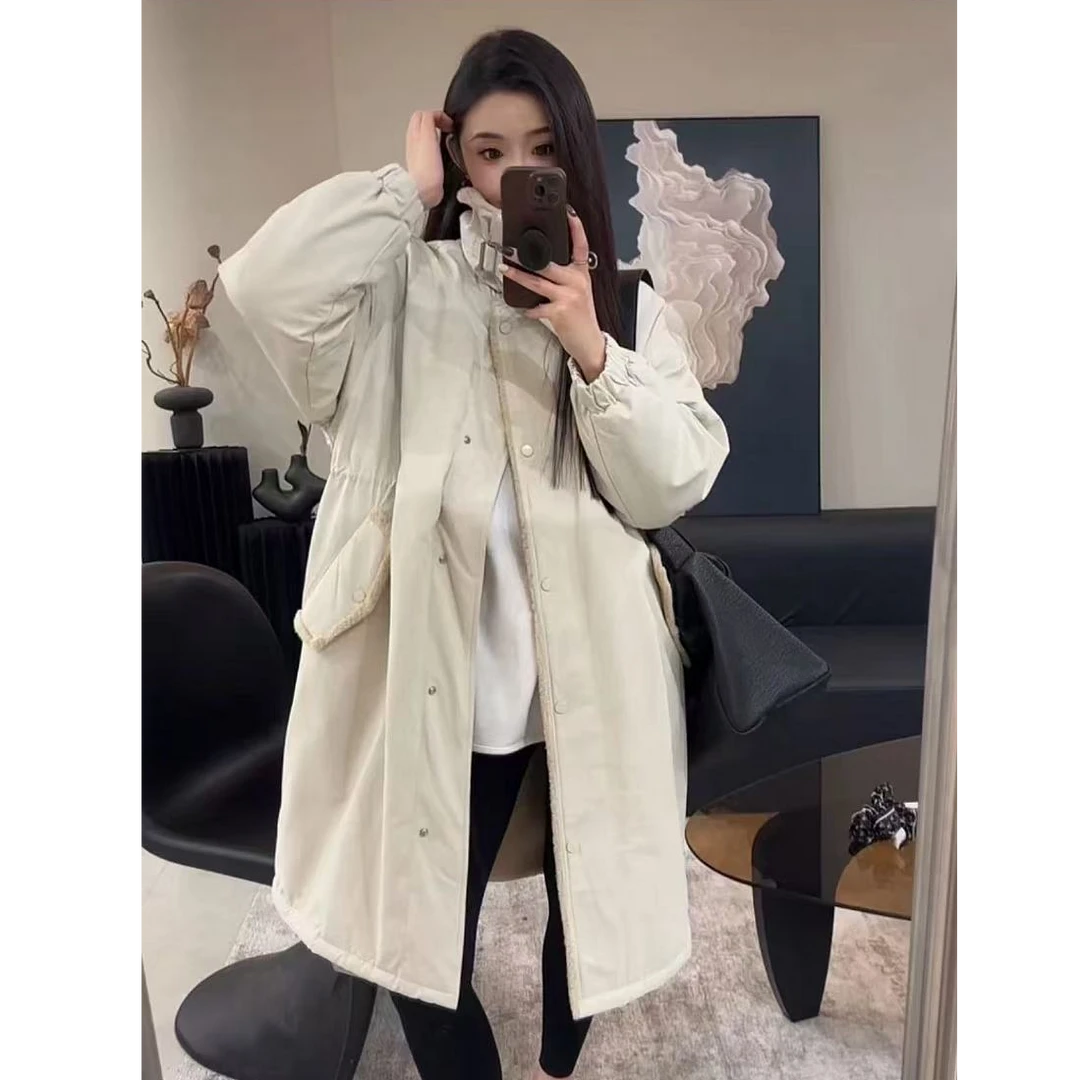 24705冬季新款时尚宽松设计感外套