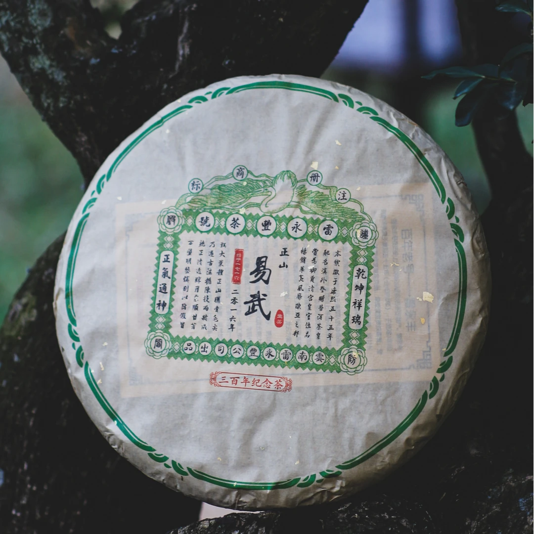 【小乔赏瓷】雷永丰 2016年纪念饼易武正山（生茶357g）