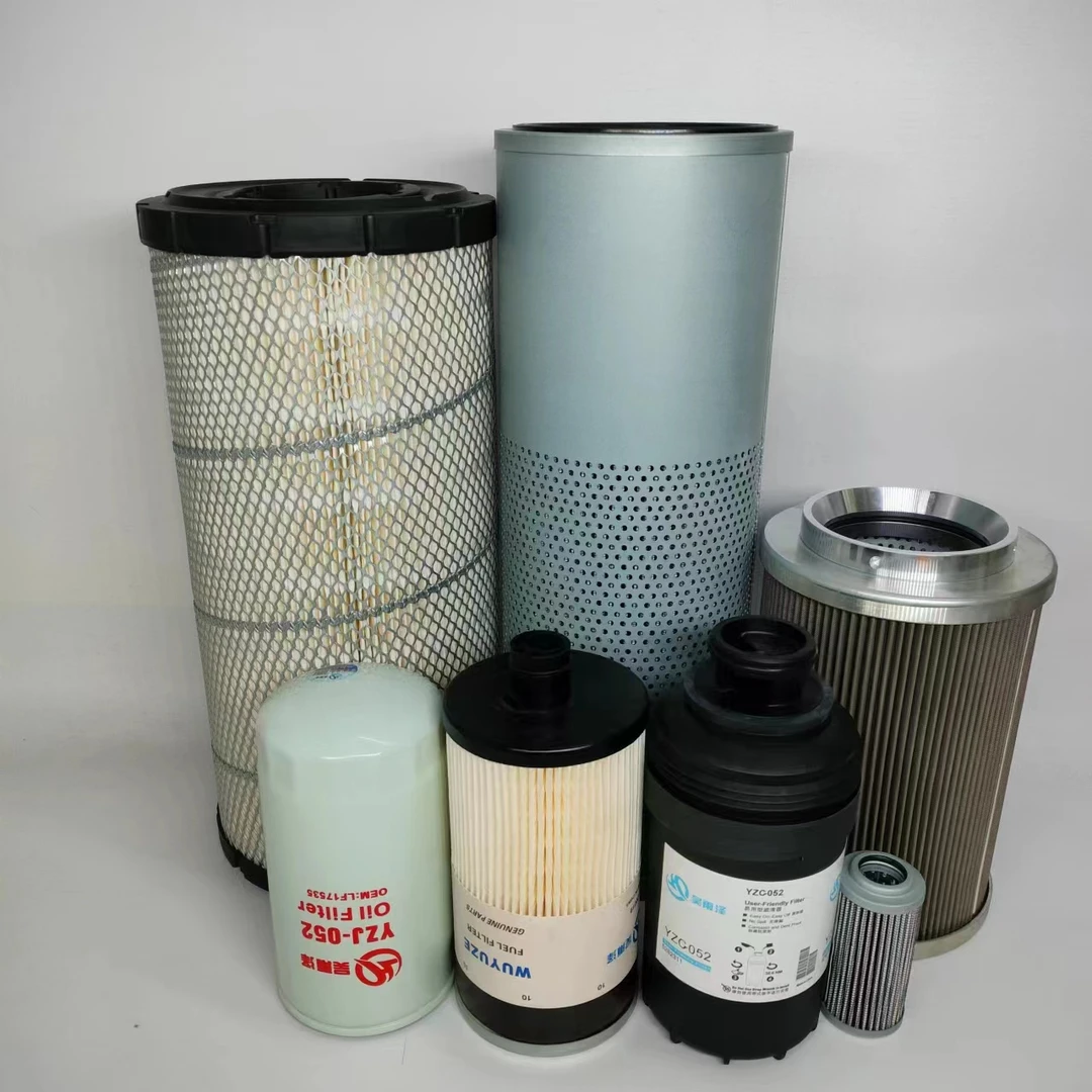 徐工135D/150D/155D/155DK全车滤芯机柴滤空滤液压回油进油先导滤