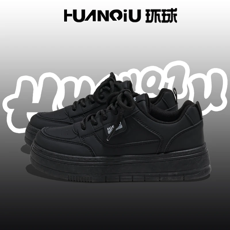 环球2025春季新款ins风潮流舒适时尚增高日常百搭潮流高颜值板