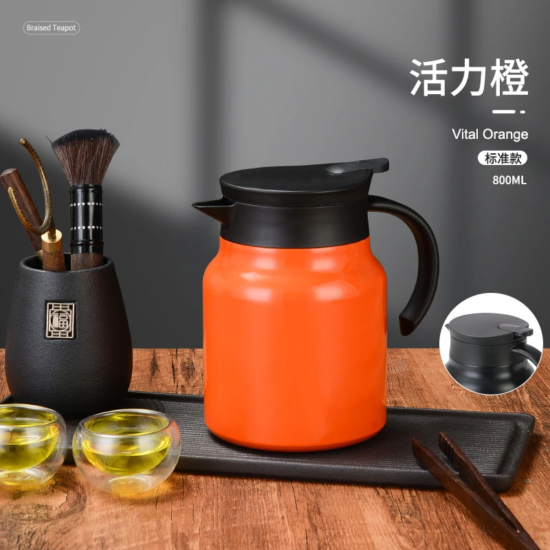 316不锈钢焖茶壶家用闷泡壶茶水分离保温热水壶大容量