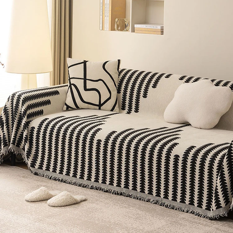 通用沙发盖布巾毯全盖双面雪尼尔四季通用垫贵妃万能沙发套罩全包