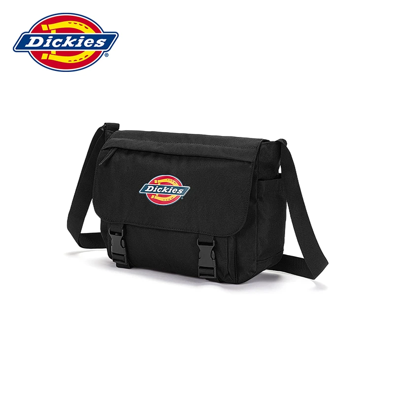 Dickies 商场同款 工装风Logo印花翻盖休闲单肩包斜挎包男士时尚