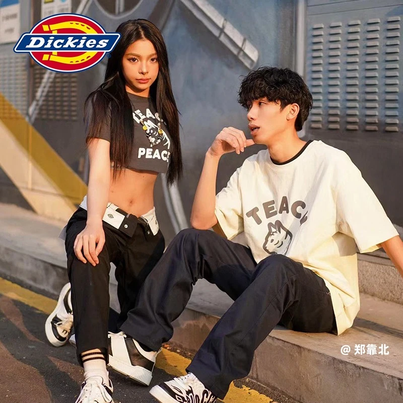 【jennie同款】Dickies学生情侣874工装裤户外直筒休闲裤DK010609