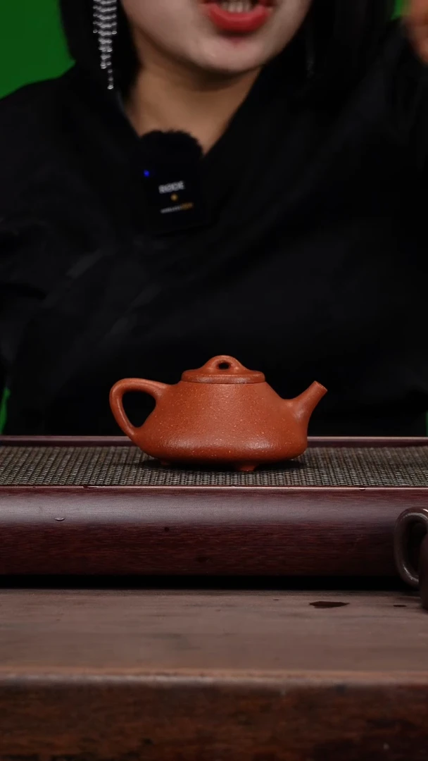 【闪购商品】紫砂茶壶全手工降坡泥子冶石瓢壶